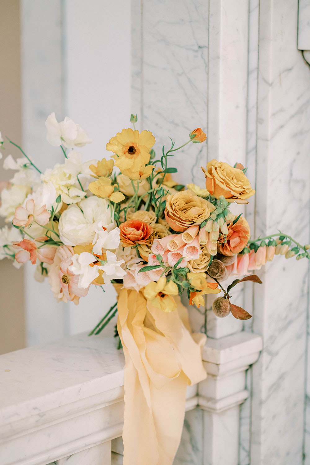 Art Nouveau Wedding Historic Bank