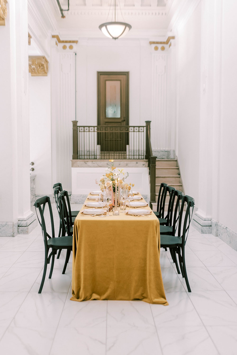 Art Nouveau Wedding Historic Bank