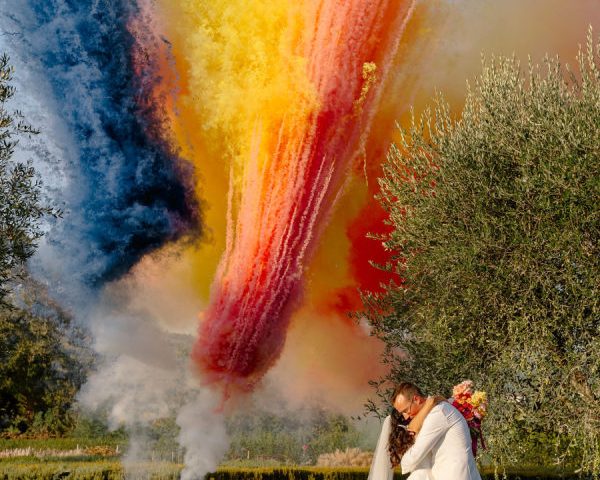 ‘Dolce Vita’ Inspired Wedding at Villa La Massa in Florence