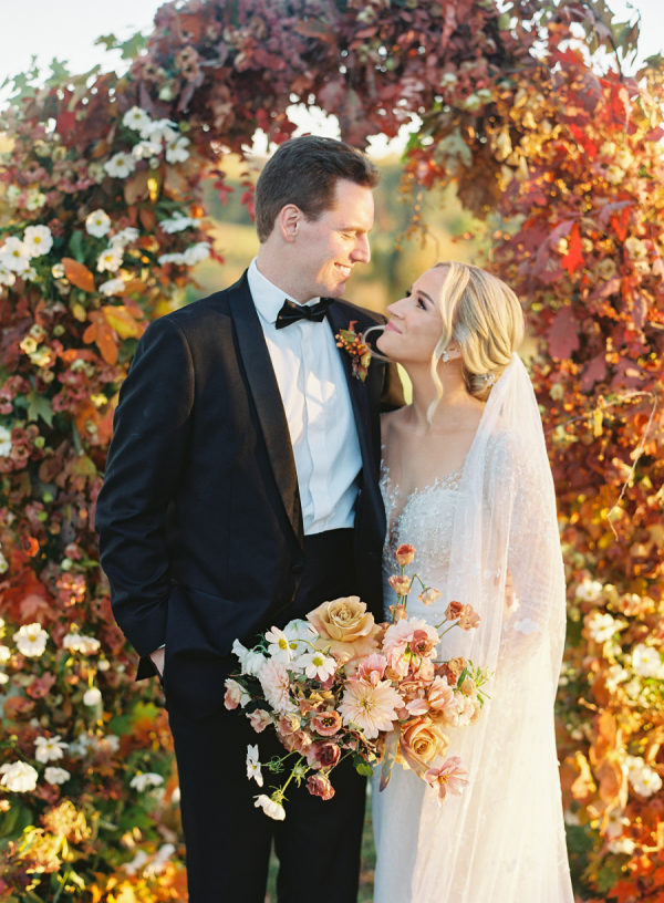 Lush Fall Virginia Wedding at the Market at Grelen