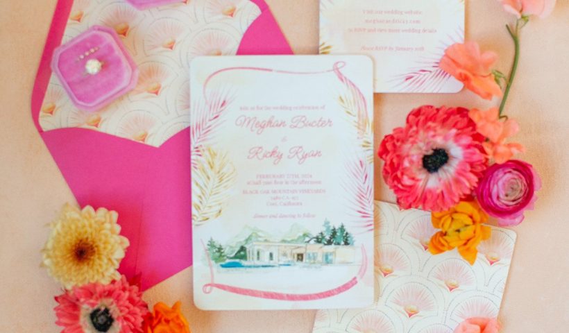 Proof that color can be cohesive at this Cabo-inspired Cali wedding