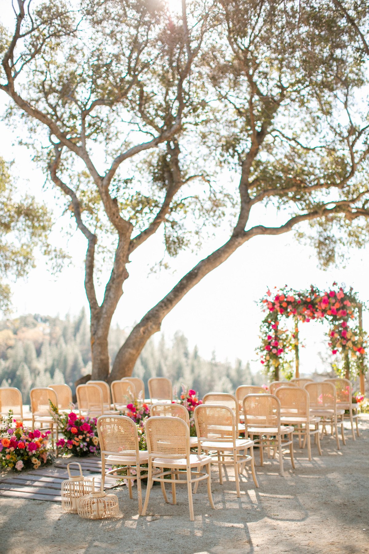 white wicker chairs