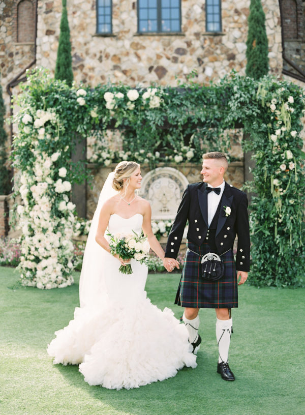 Relaxed Yet Elevated Wedding With Touches of Scottish Influence