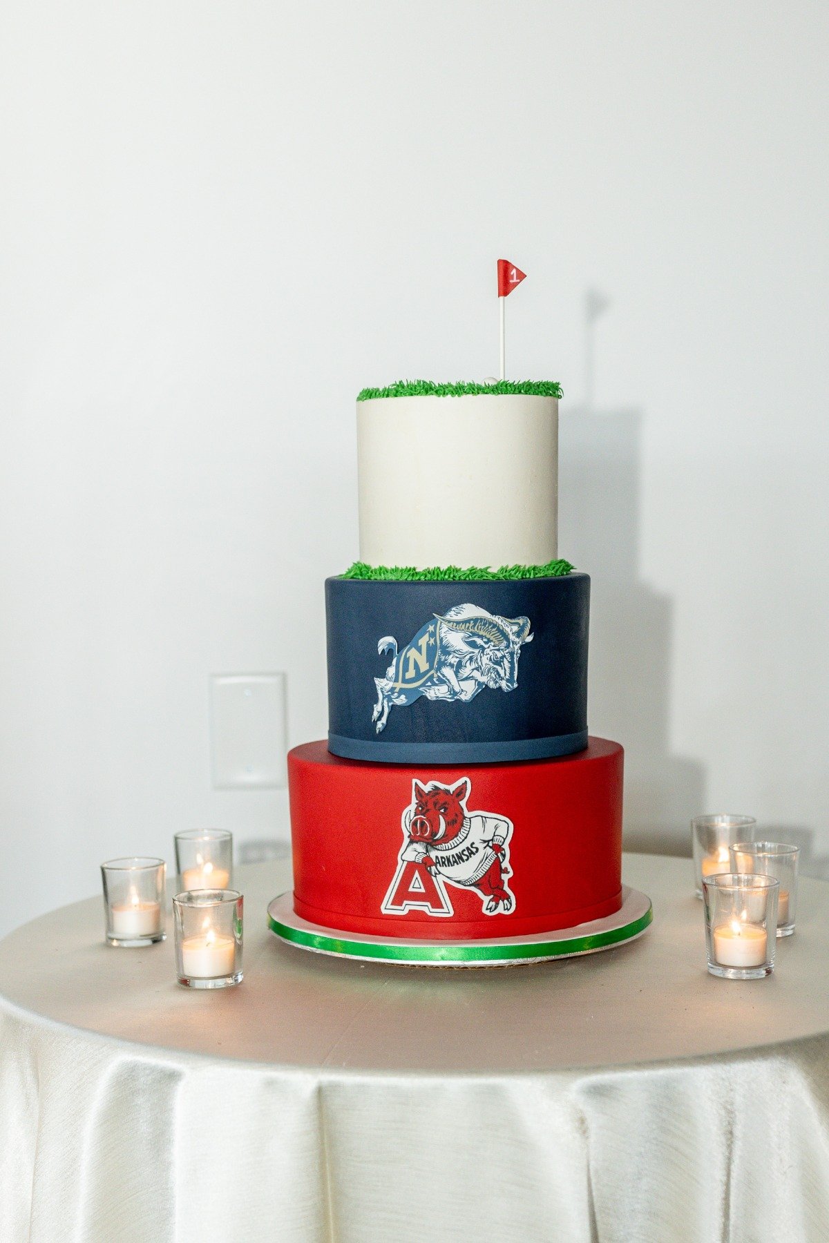 sports groom's cake