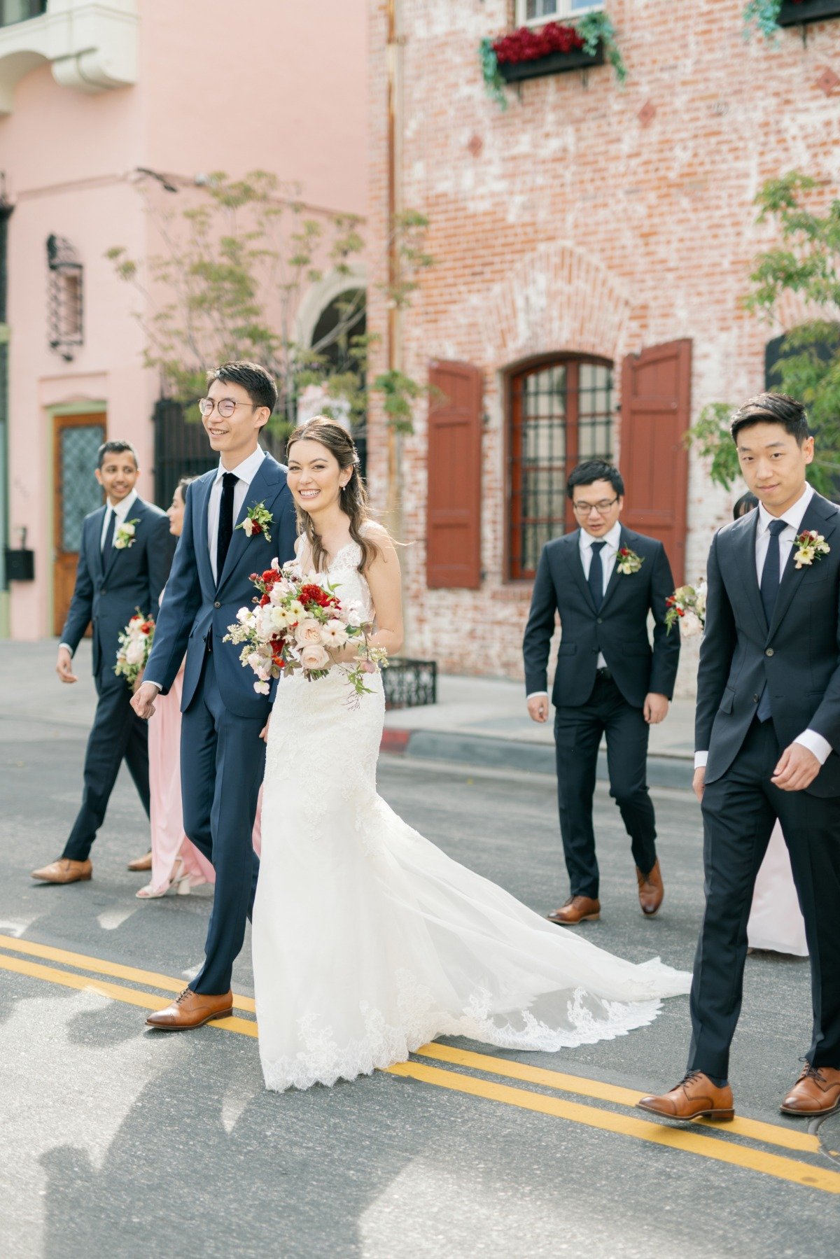 fun wedding photography pose