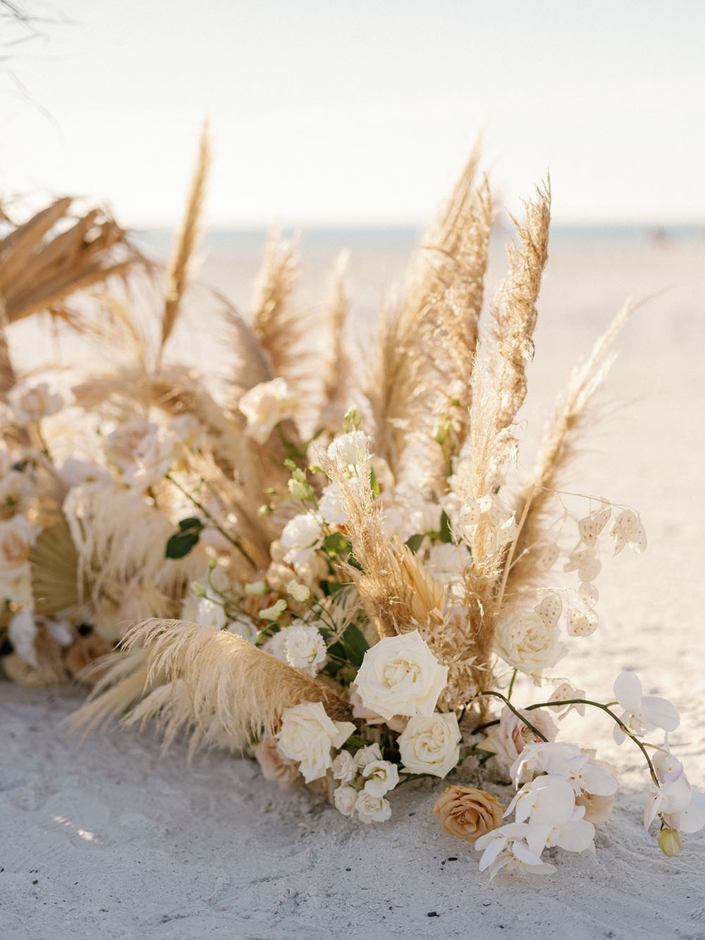 Neutral Beach Wedding Moroccan Star Decor