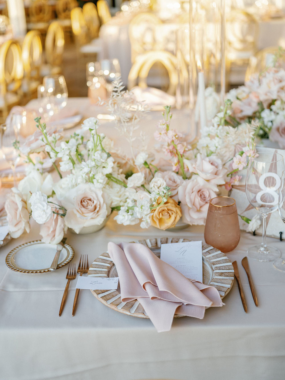 Neutral Beach Wedding Moroccan Star Decor