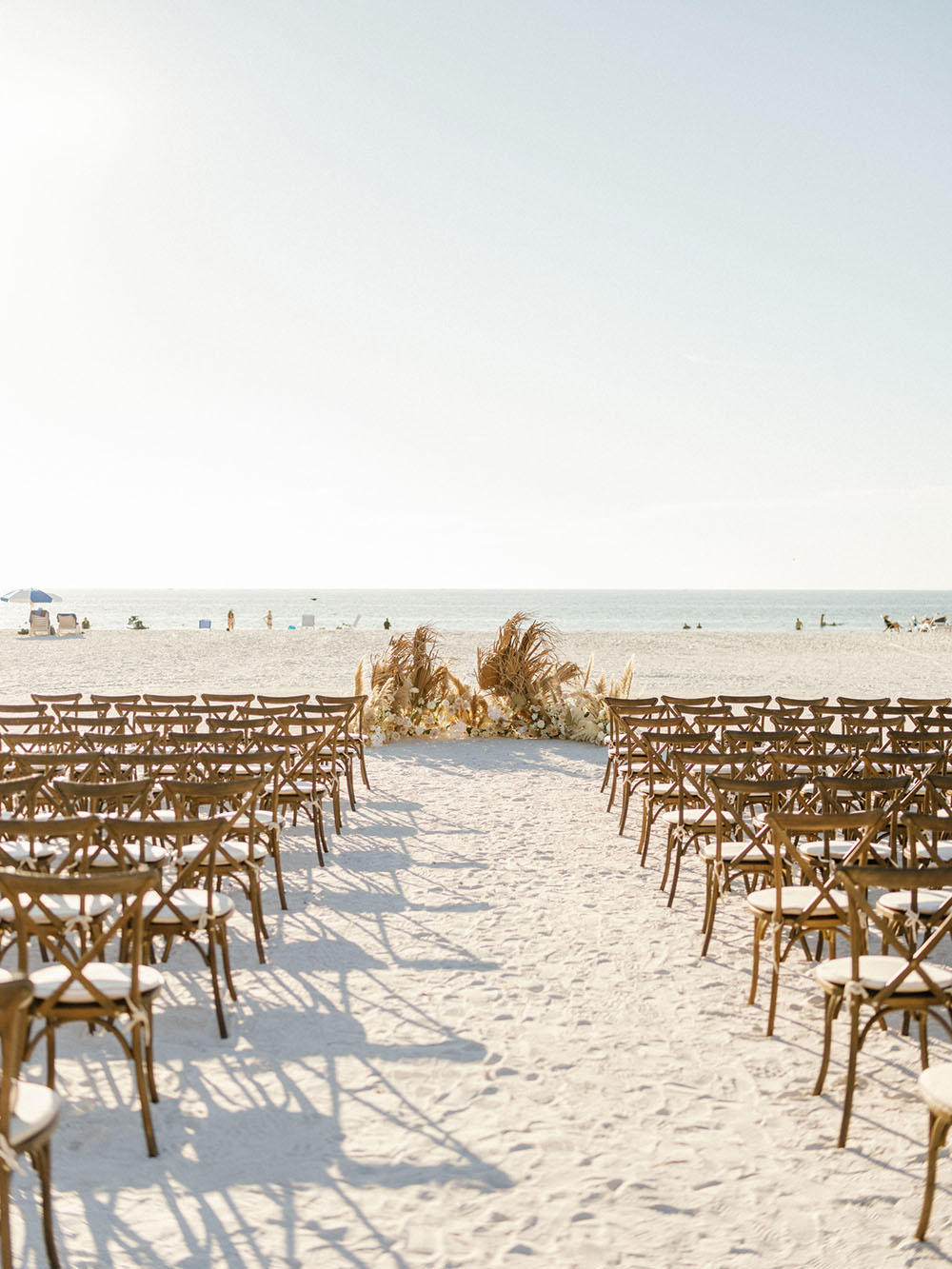 Neutral Beach Wedding Moroccan Star Decor