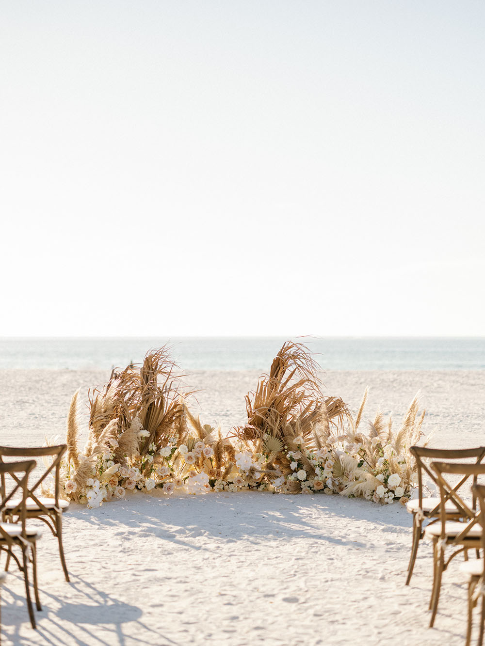 Neutral Beach Wedding Moroccan Star Decor