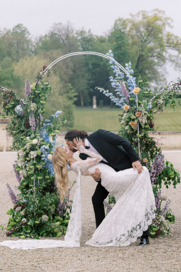 Rococo Inspired Wedding in France at Château du Grand-Lucé