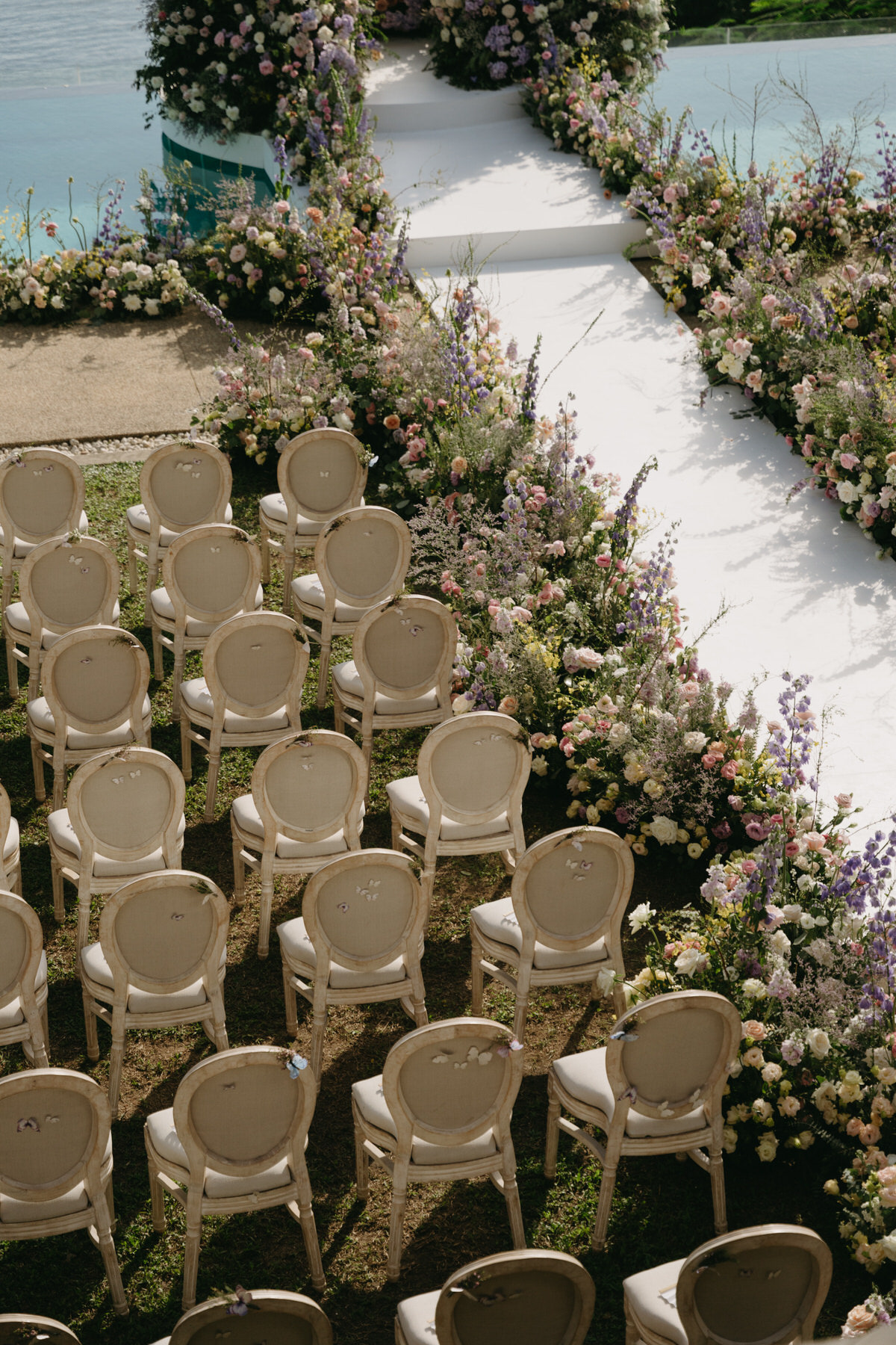 lots of wedding flowers