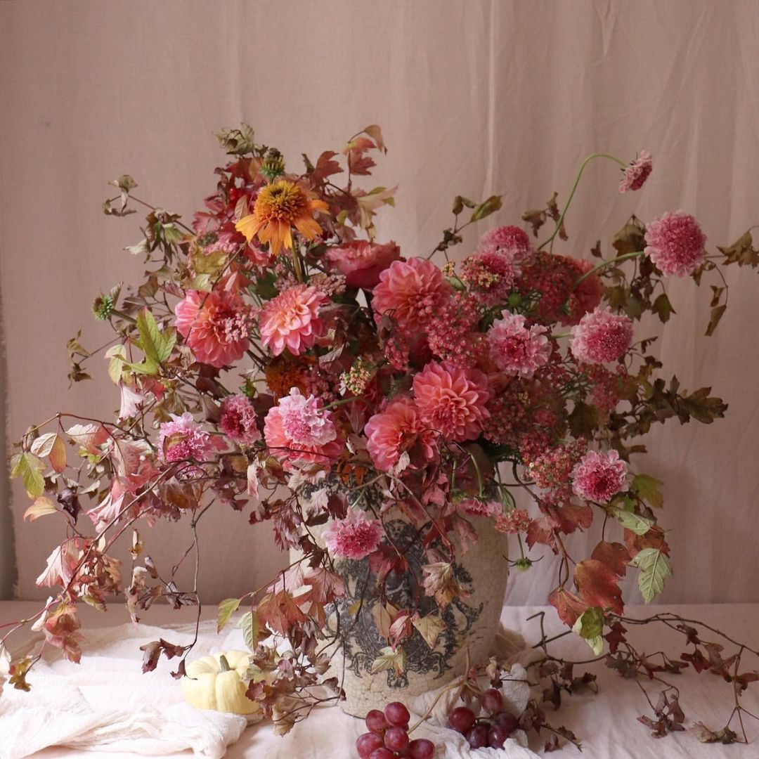 Prettiest Fall Floral Arrangements