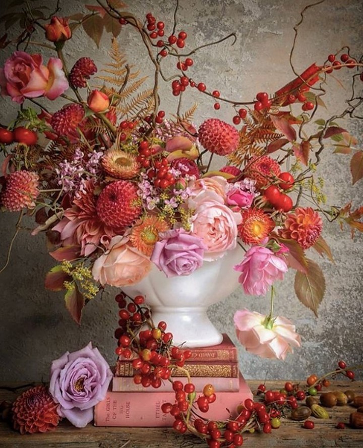 Prettiest Fall Floral Arrangements