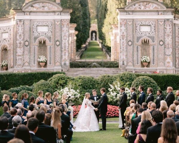 A Breathtaking Ceremony at Villa D’Este and Reception at Villa Erba on Lake Como