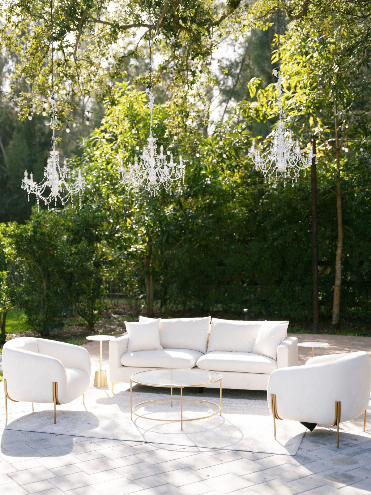 outdoor chandeliers