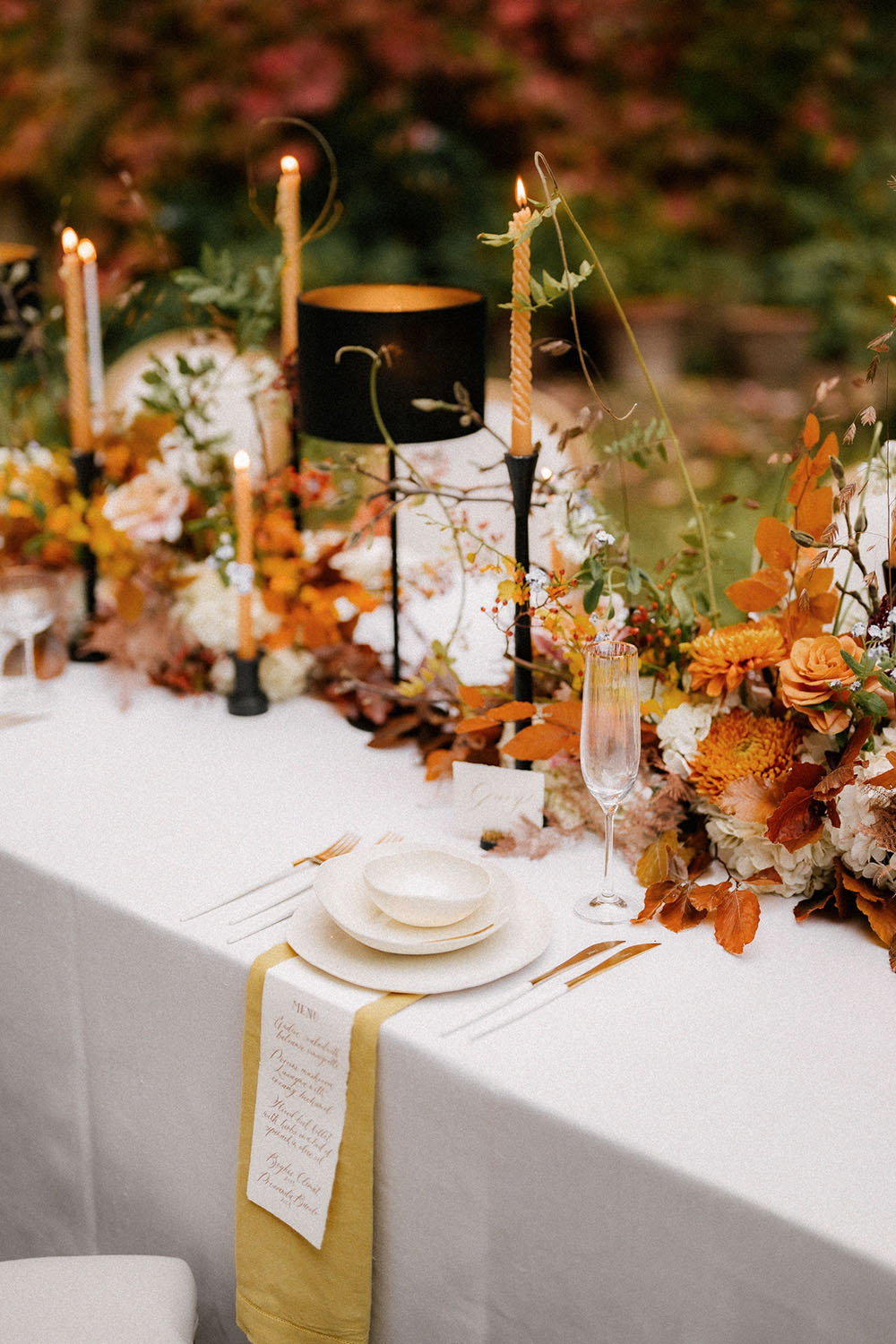 Autumn Wedding Inspiration Italian Palazzo