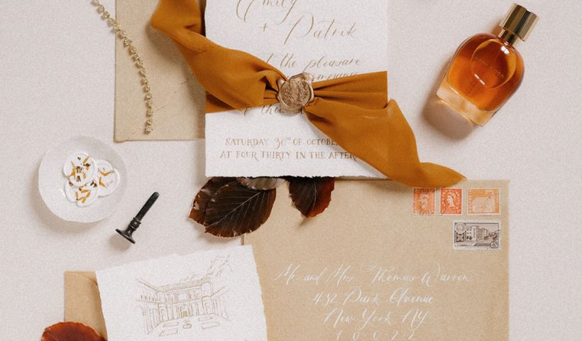 An Italian Palazzo Wedding with a Brilliant Autumn Palette and Renaissance Romanticism