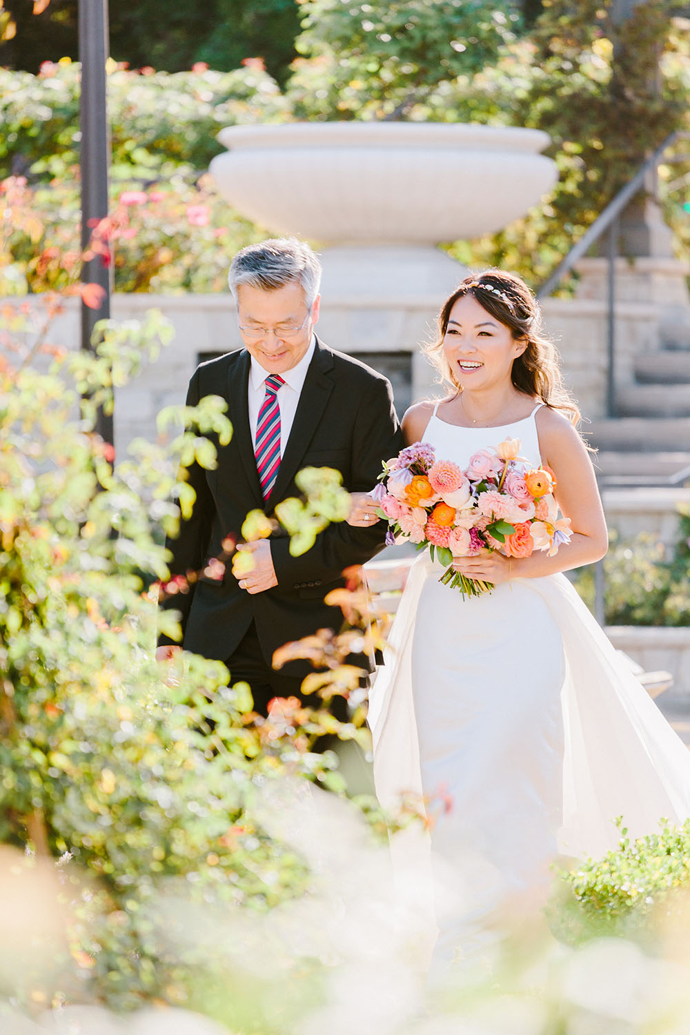 Music Inspired Wedding Ideas Colorful Garden