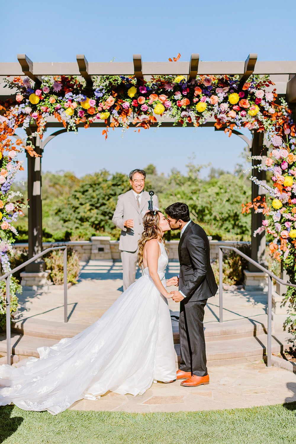 Music Inspired Wedding Ideas Colorful Garden