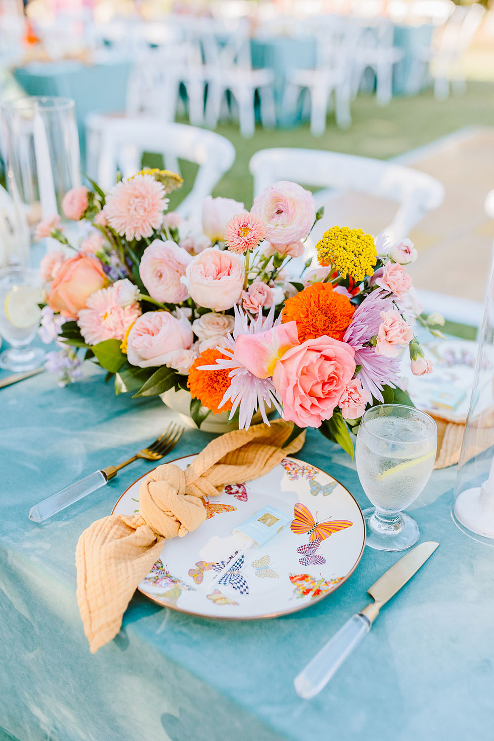 Music Inspired Wedding Ideas Colorful Garden