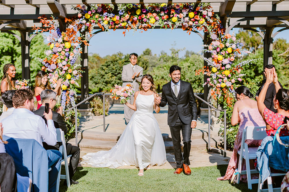 Music Inspired Wedding Ideas Colorful Garden