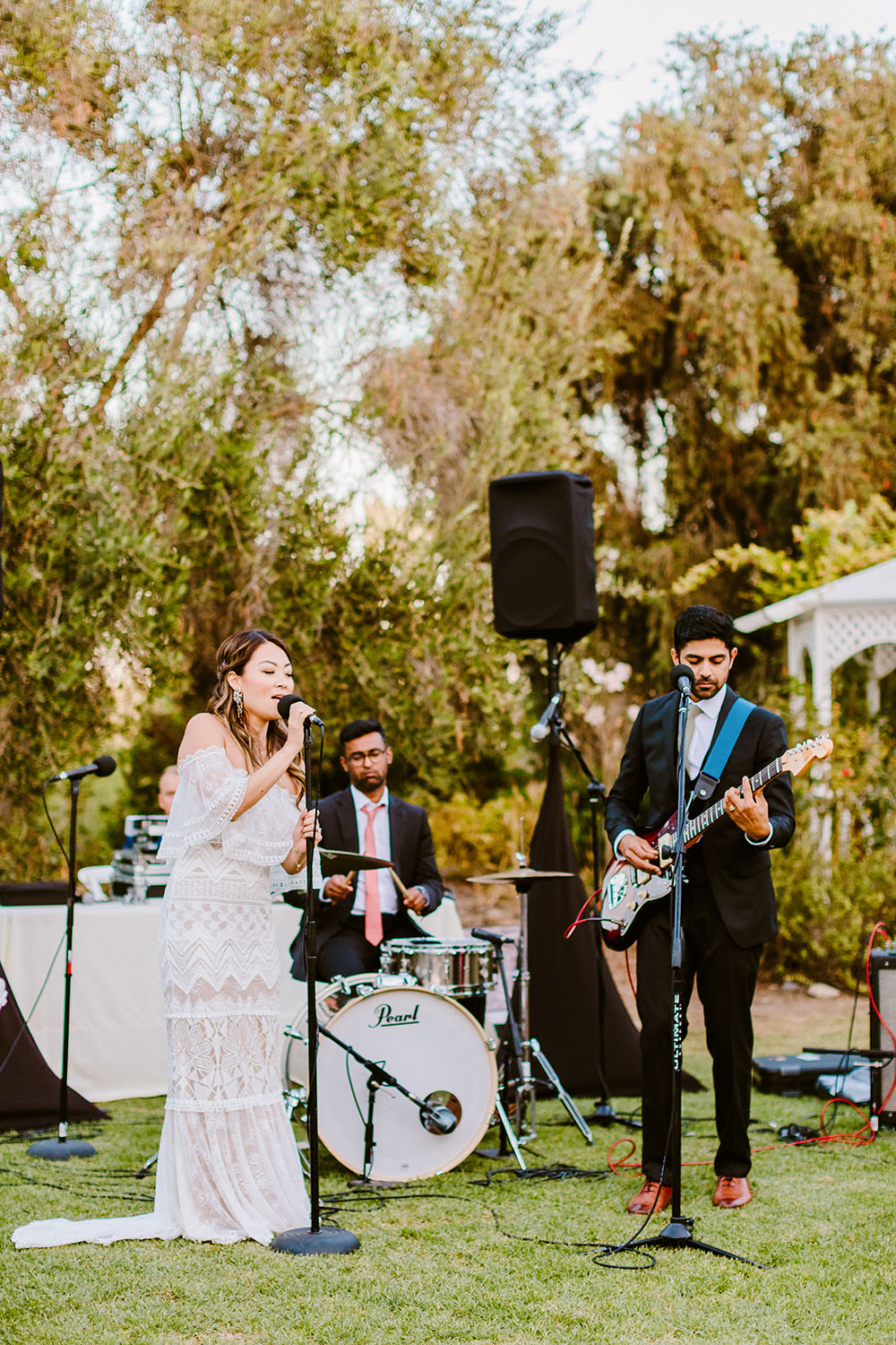 Music Inspired Wedding Ideas Colorful Garden