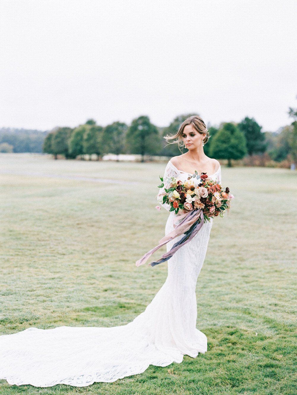 elegant bridal portrait in Atlanta