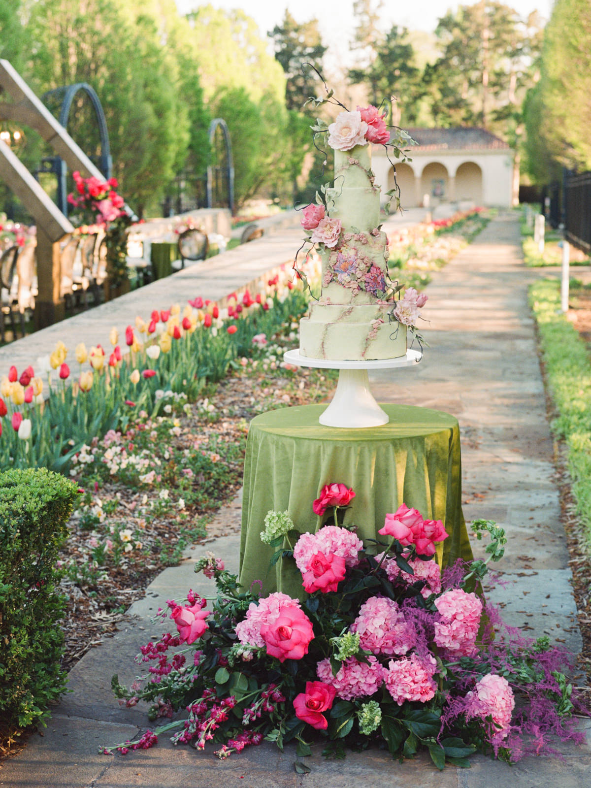 fall wedding outdoors