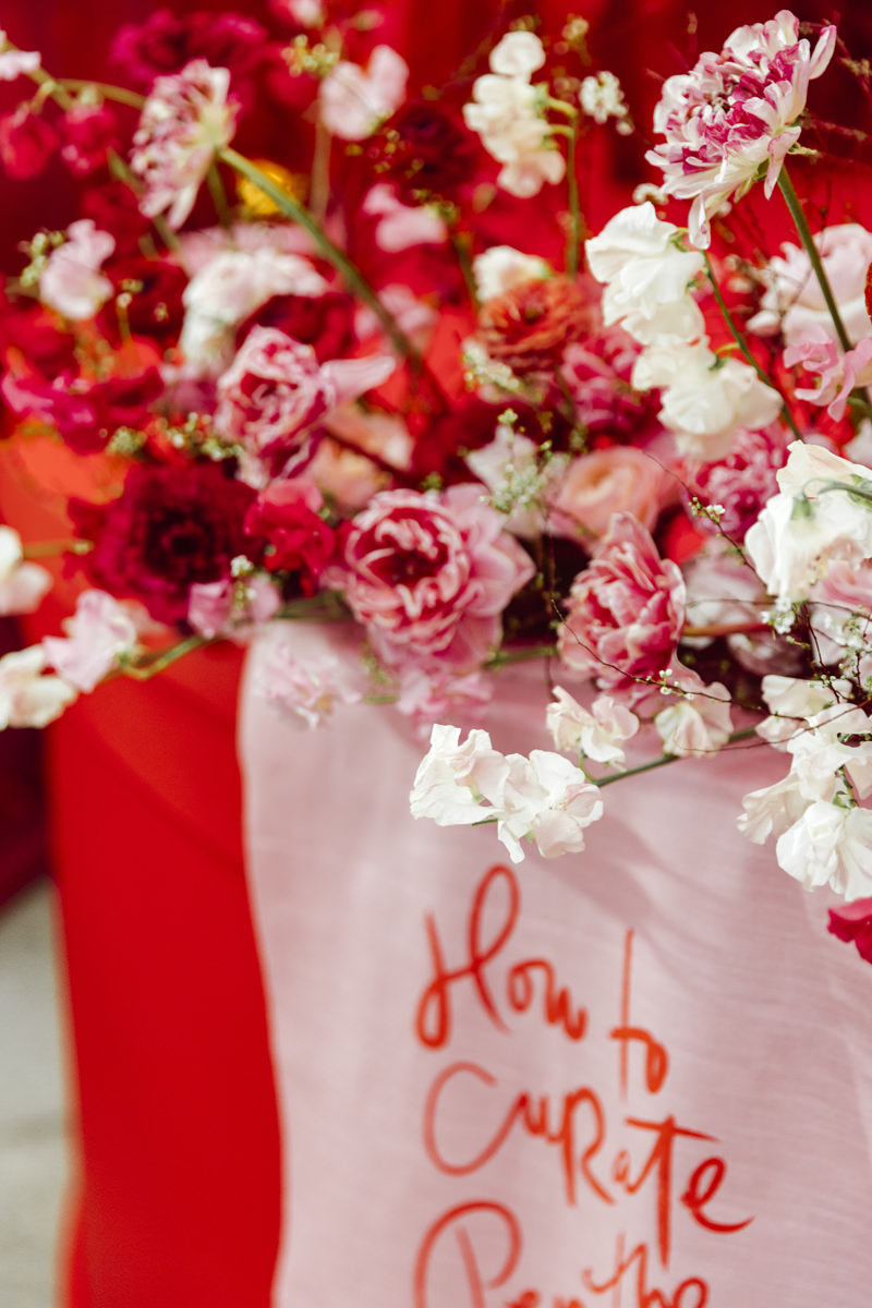 Red and Pink Wedding