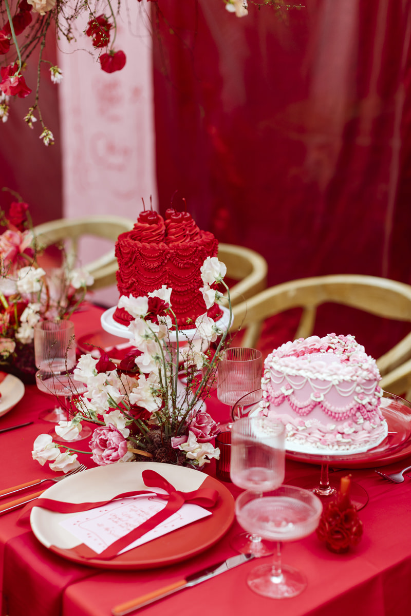 Redpink Valentineswedding