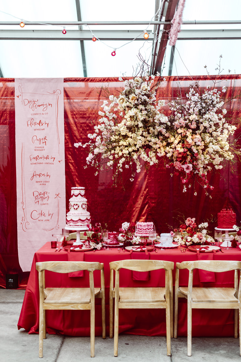 Redpink Valentineswedding