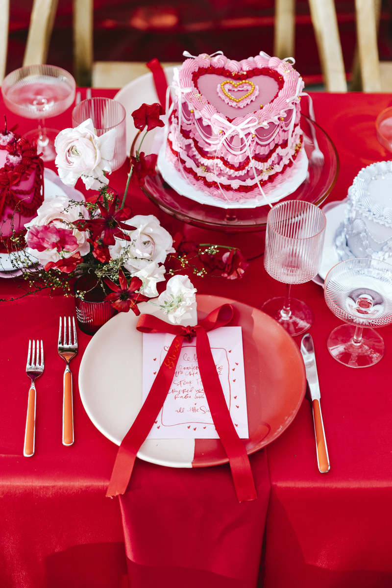 Redpink Valentineswedding