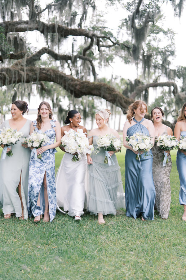 Something Blue and a Touch of Vintage at Jekyll Island Club Hotel