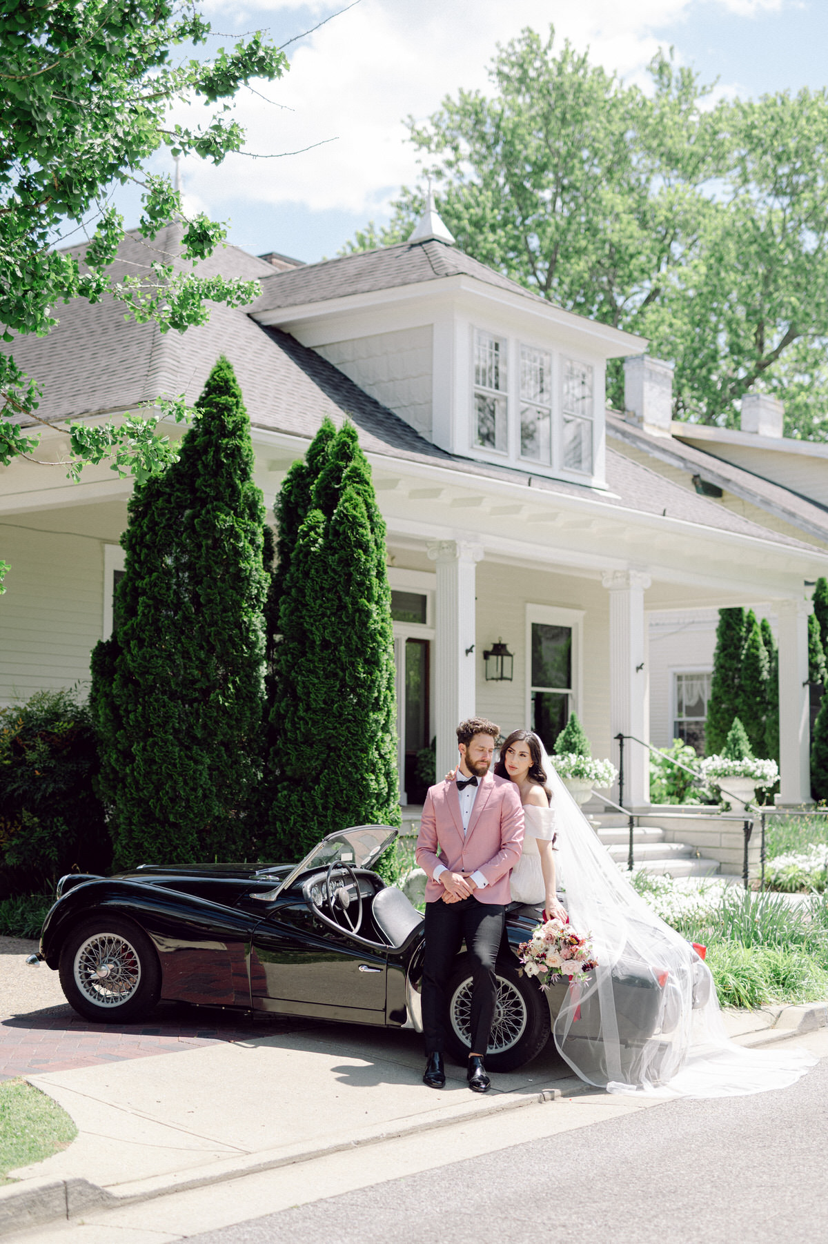 Southern Charm Meets Old World Complete with a Art Gallery Escort Wall