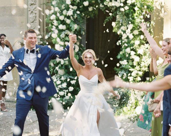 Summer Wedding Filled With Tradition at Their Family Villa in Castel Rigone, Italy