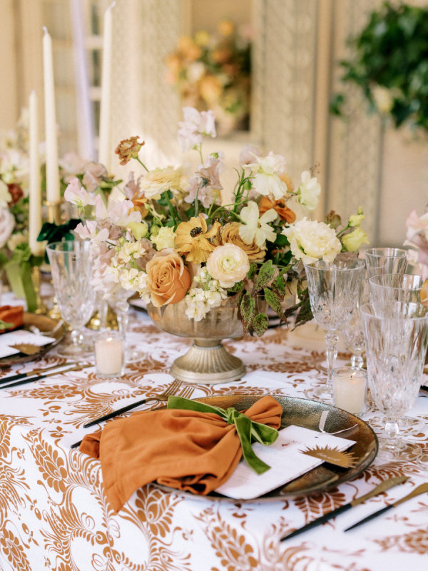 A French Inspired Fall Wedding in New England at Glen Manor House