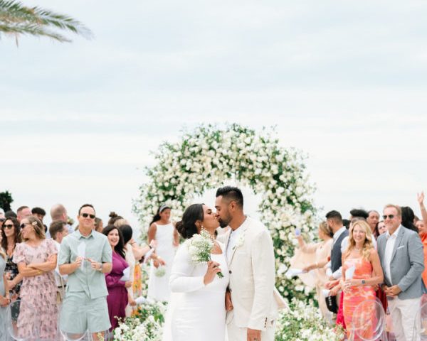 An All White Wedding Ceremony & Tropical Infused Reception at Las Ventanas Al Paraiso