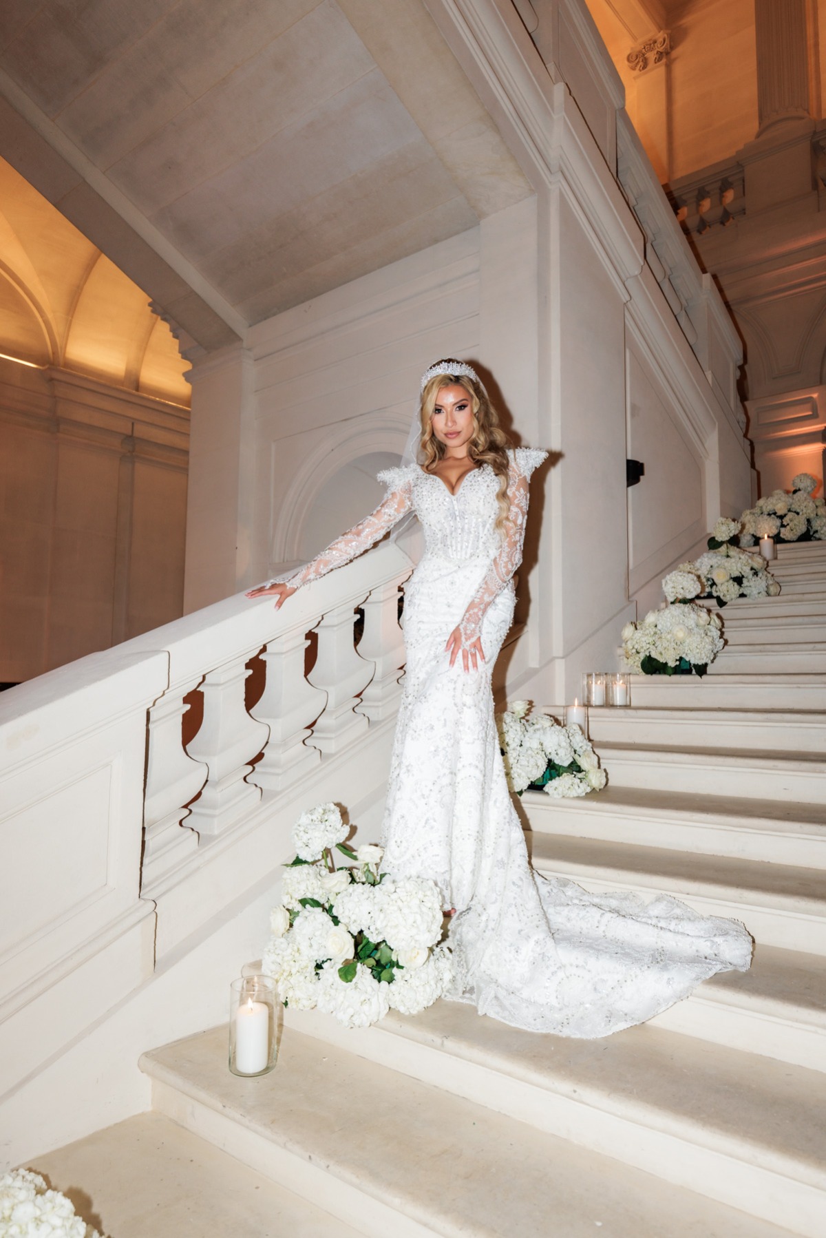 The luxe Parisian château wedding every princess dreams of