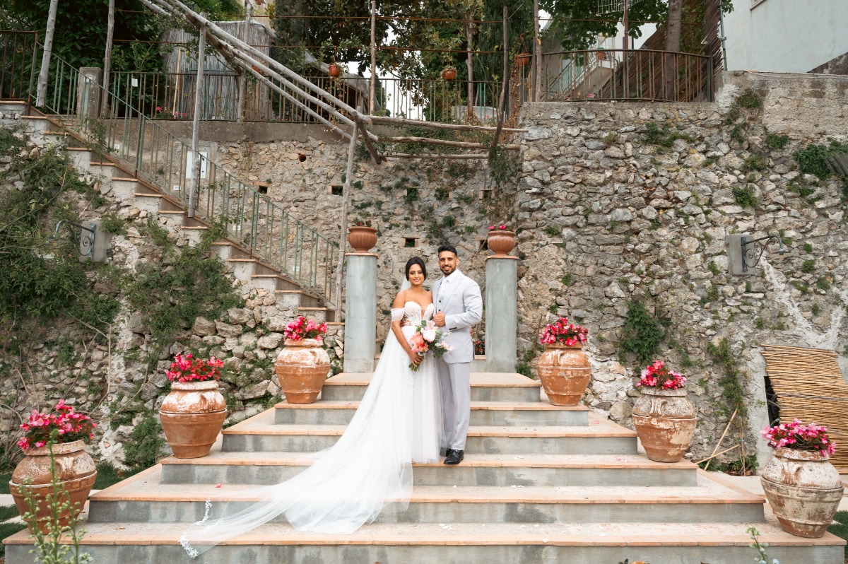 villa wedding venue on the amalfi coast