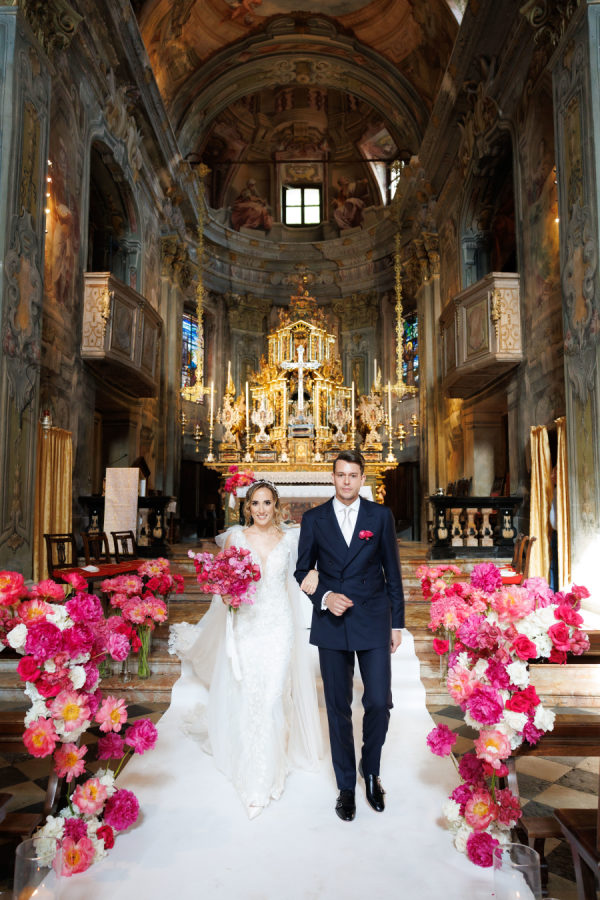 A Fairytale Summer Wedding at the Breathtaking Ville Ponti