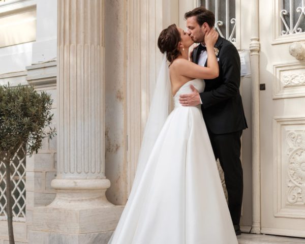 A Mamma Mia-Worthy Wedding in Spring on the Small Island of Syros, Greece