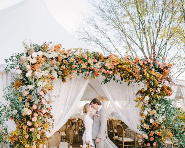 A Floral-Filled Autumn Wedding in Virginia’s Hunt Country at Tranquility Farm