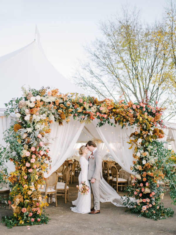 A Floral-Filled Autumn Wedding in Virginia’s Hunt Country at Tranquility Farm