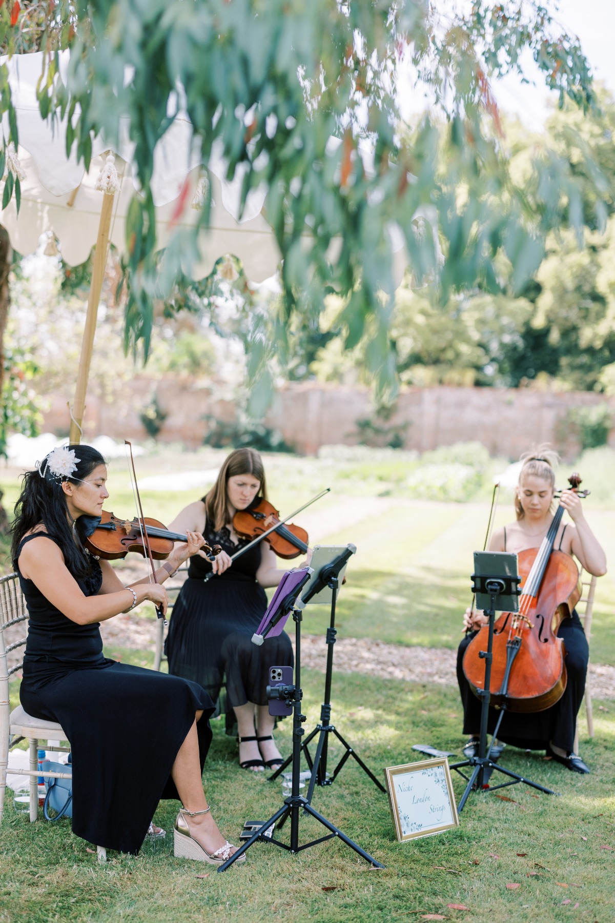 string trio for wedding in cotswolds