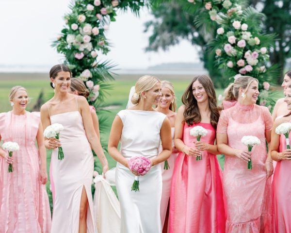 A Tropical Lowcountry Wedding with a Stormy Twist