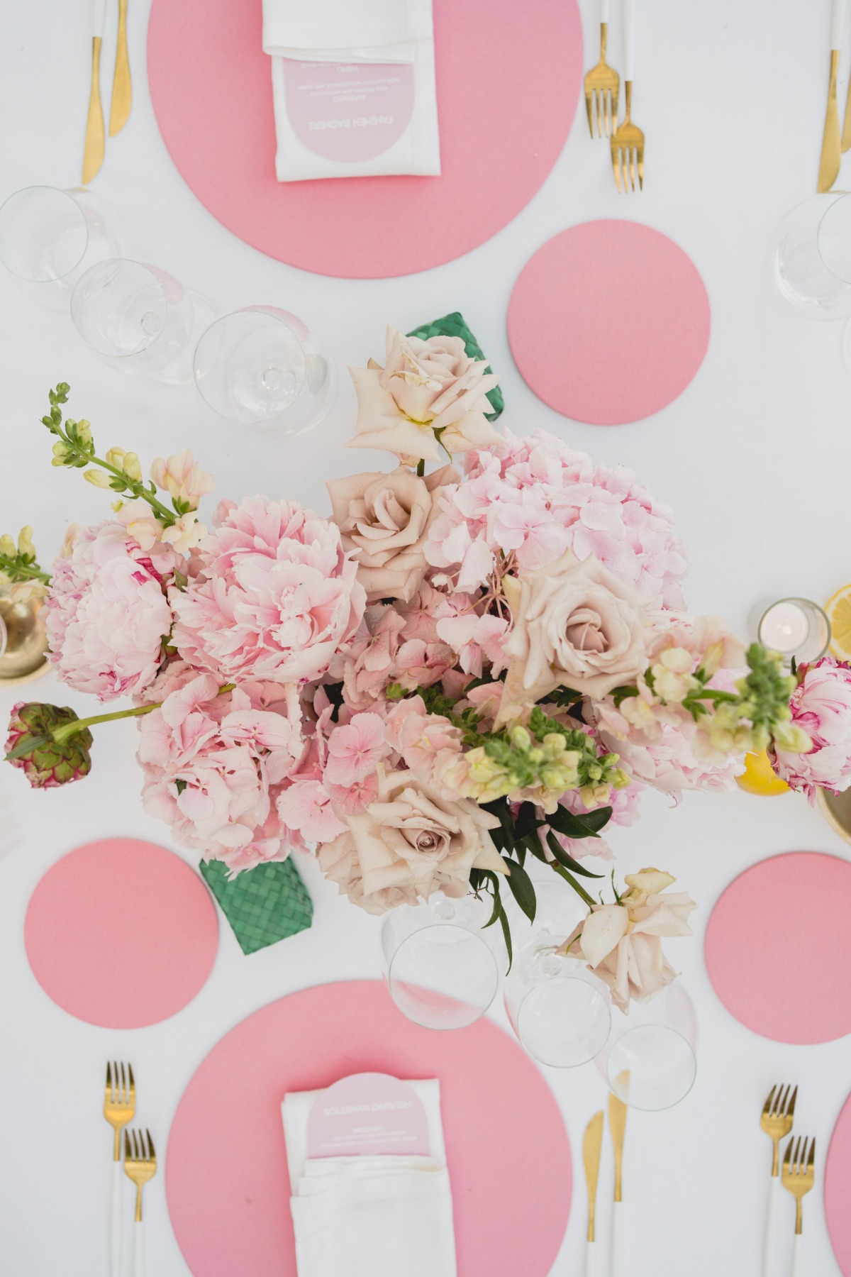 pink wedding inspiration