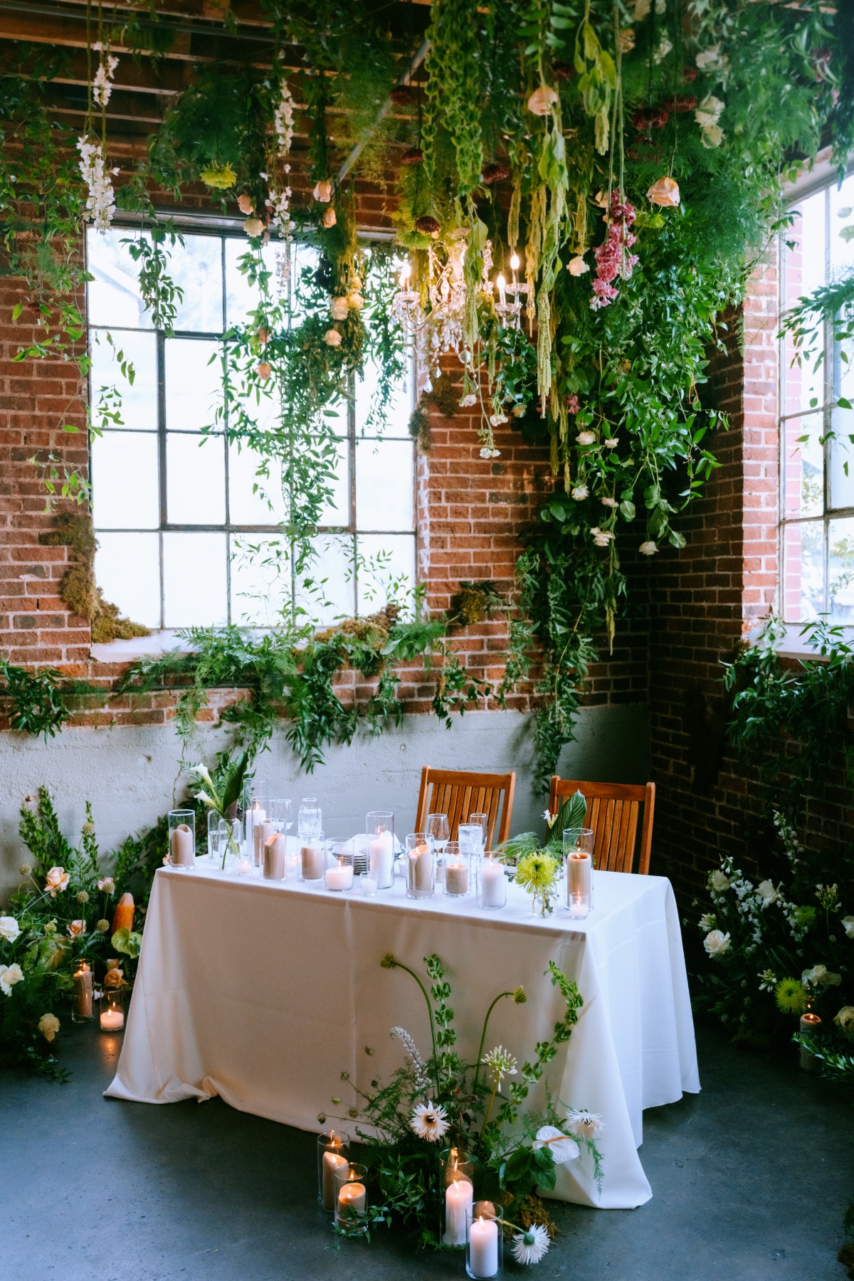 overgrown industrial wedding venue