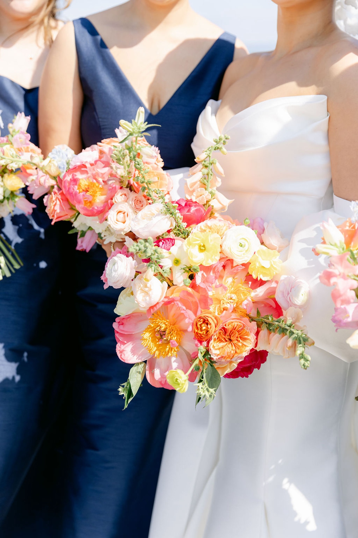 navy blue bridesmaid dresses