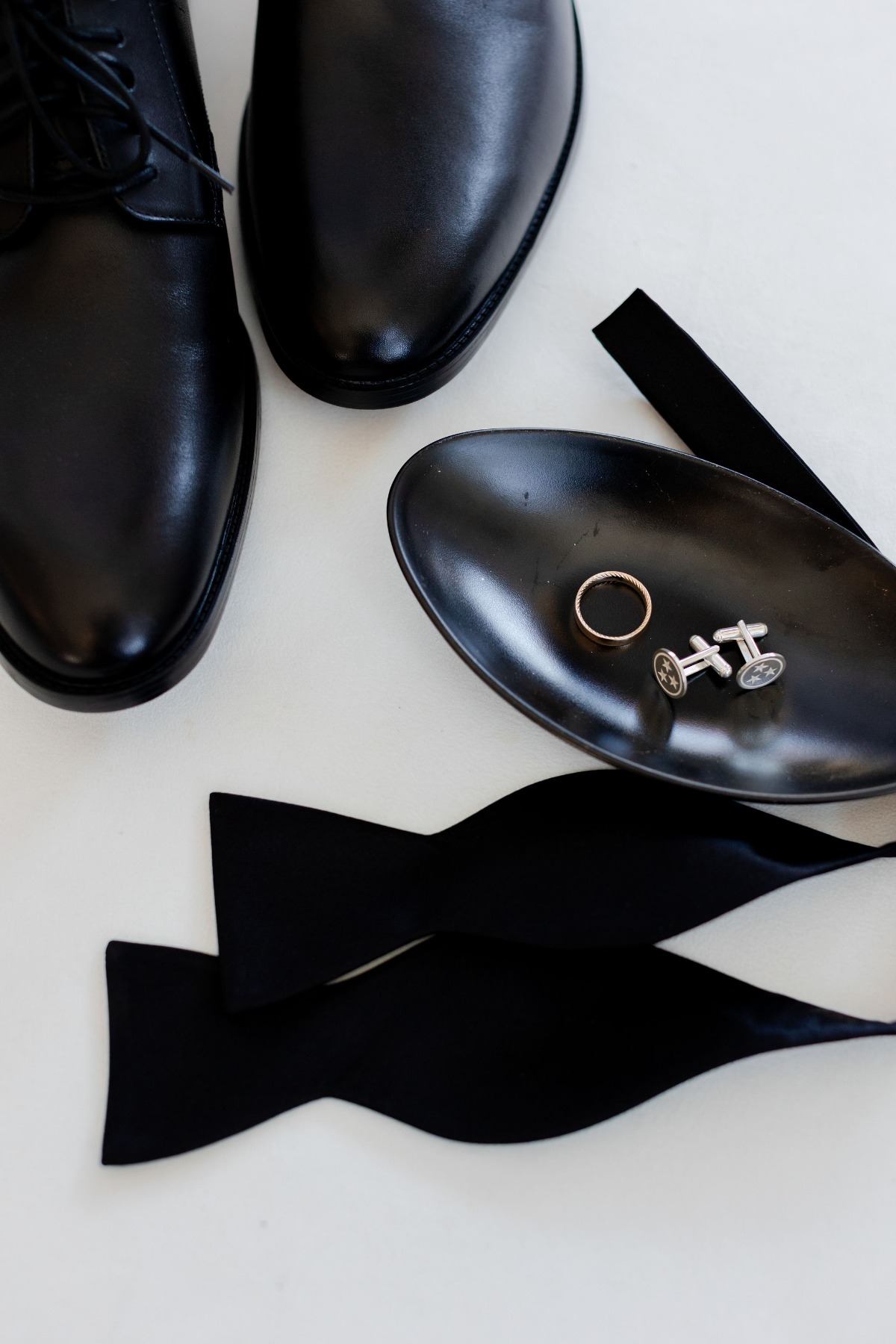 groom accessories flatlay