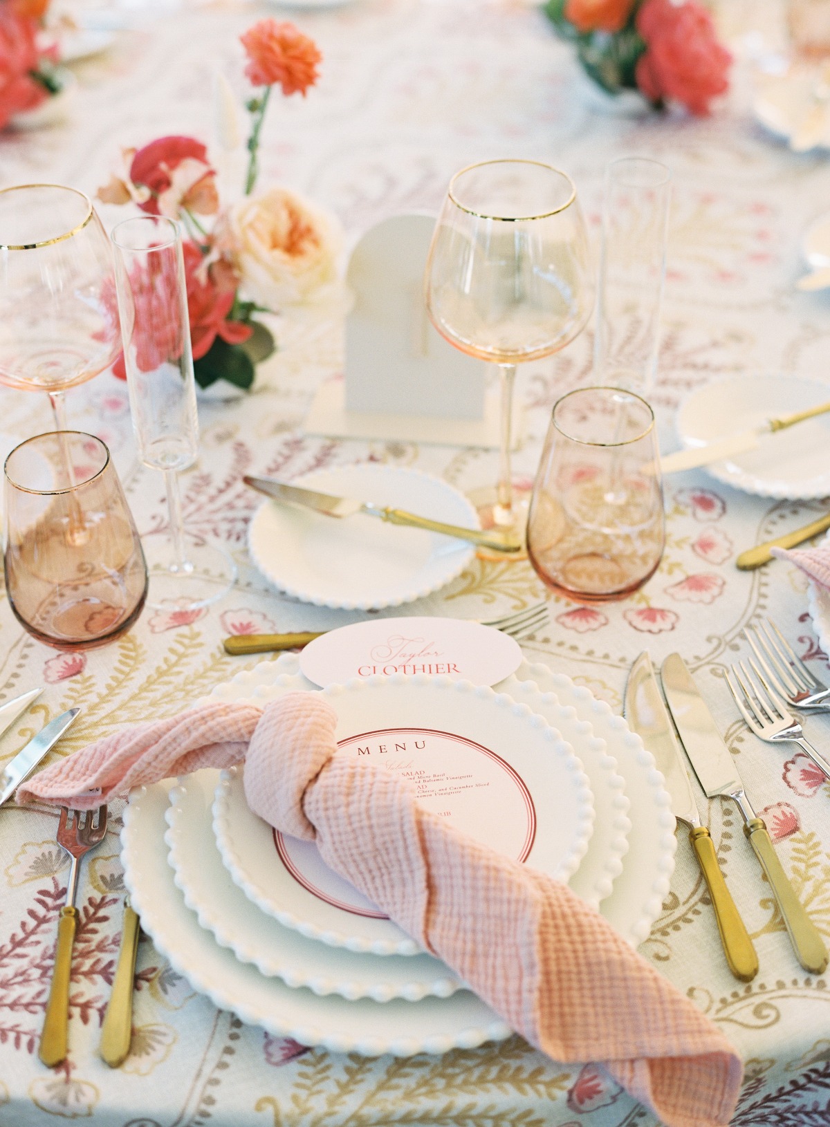 pink wedding ideas